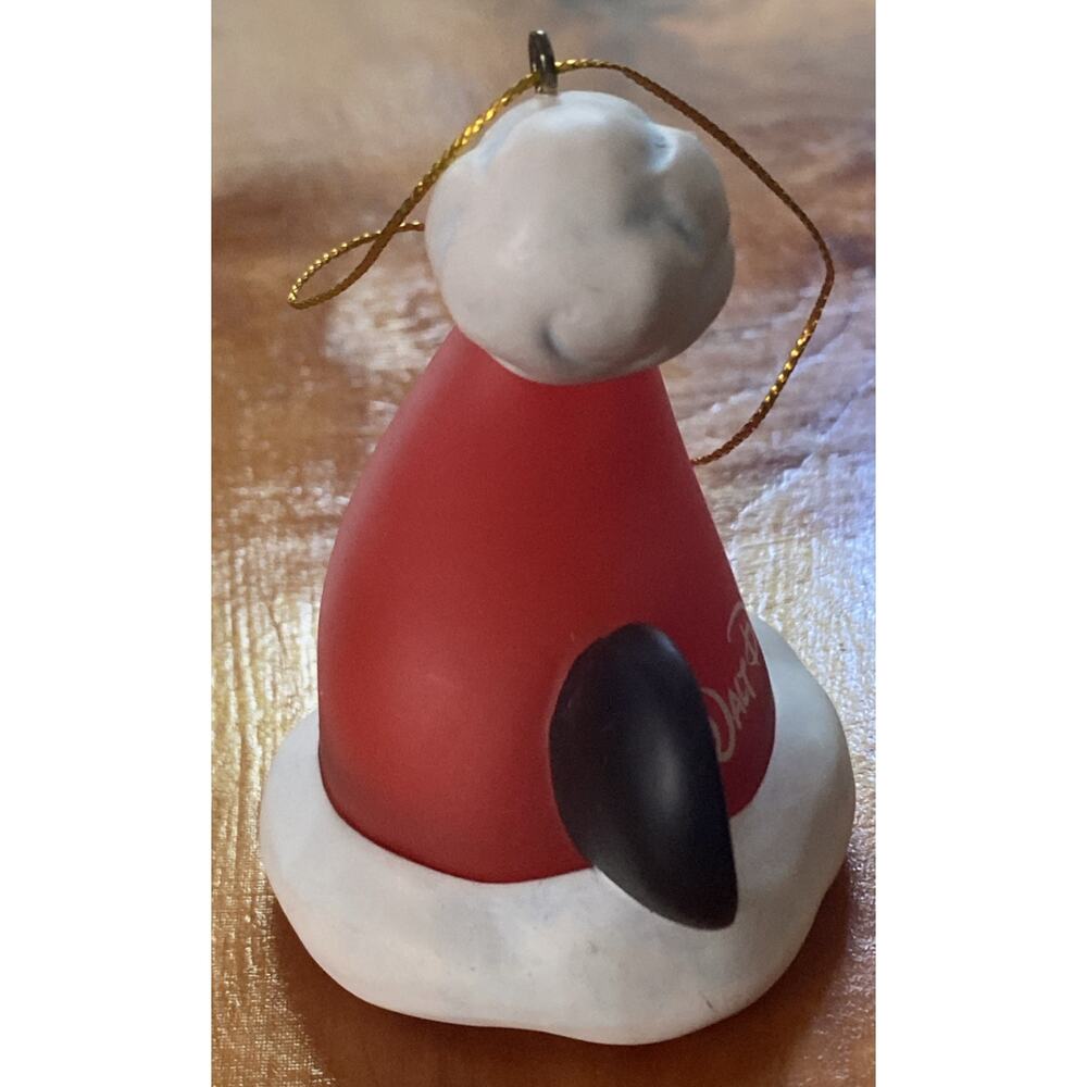 Walt Disney World Mickey Mouse Santa Hat Light Cover Christmas Tree Ornament 3" - Picture 2 of 5